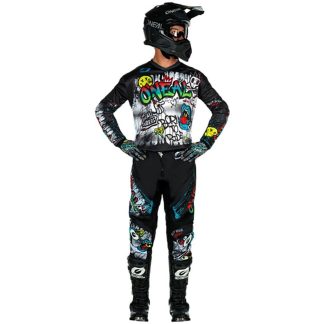 ELEMENT Youth MX Race Kit RANCID V24 Black/White