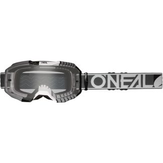 O'Neal B-10 Goggle DUPLEX Grey/White/Black - Clear