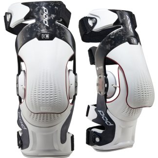 POD K8 3.0 Knee Brace Carbon Black and White