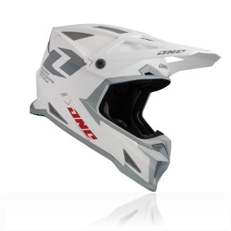 One Industries X-297 Helmet - Focus White/Gray